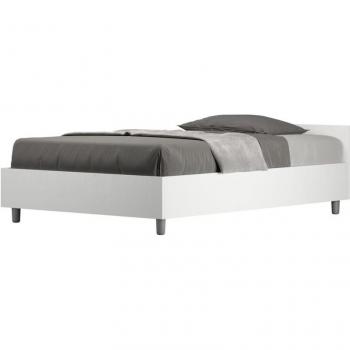 Nuamo Letto 120x200 Bianco Frassino – Modello Senza Rete