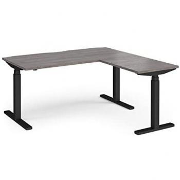 Elev8 Touch Sit-Stand Desk 1600mm x 800mm with 800mm Return Desk