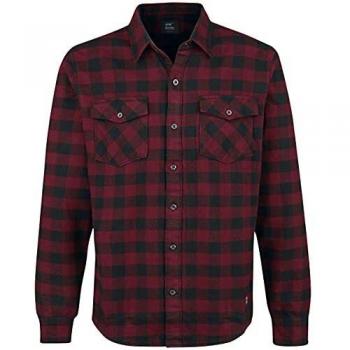 Camicia Rossa Vintage Industries Harley Taglia L