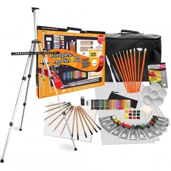 Pack Total de Arte 111 Piezas con Caballete – Daler Rowney