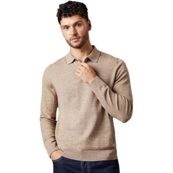 Cotton Rich Long Sleeve Polo