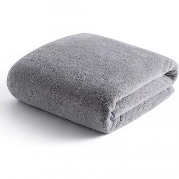 White Microfiber Bath Towel for Women