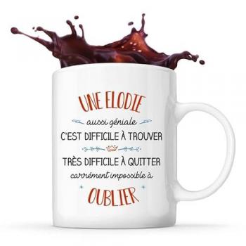 Tasse Élise Prénom Souvenir