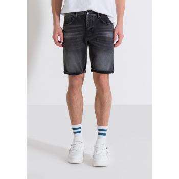 Short Denim Argón Slim Fit Azul Resistente