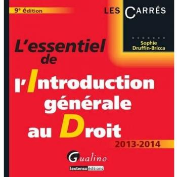L'essentiel de l'introduction générale au droit
