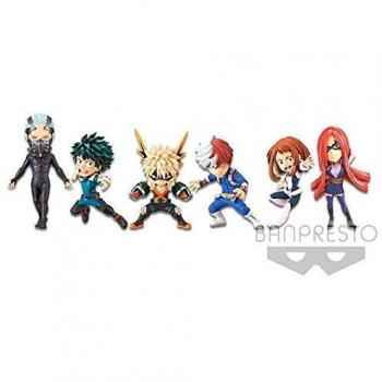 Banpresto My Hero Academia Figurine Collection World Théâtrale Heroes Rising 6 Types Terminé