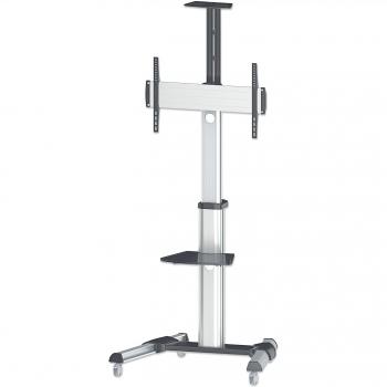 Manhattan VESA Compatible Trolley Stand for 37-65" LCD Screens with Max Weight of 50kg