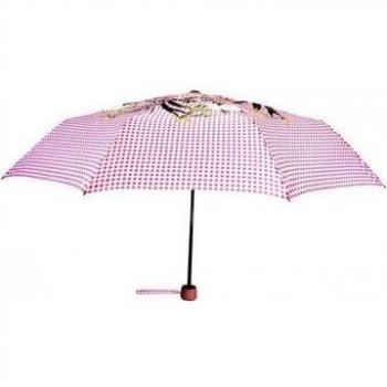 Parapluie Compact Rose pour Femme