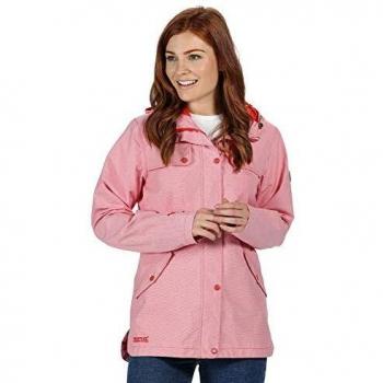 Regatta Bertille Chaqueta para Mujer, Color Rojo, Talla 18