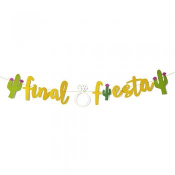 Juego de Guirnalda Verde “Cactus” para Festividades Mexicanas