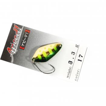 Jackall Timon Apeed Trota Cucchiaio 3,3 g 17 Green Yamame (2427)