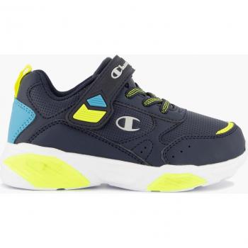 Zapatillas Champion Wave para Niños Negro Amarillo