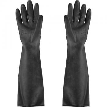 60cm Anti-Acid and Alkali Rubber Safety Gloves