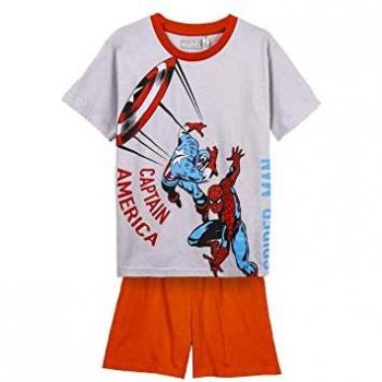 Röd Pyjamas med Avengers för Barn