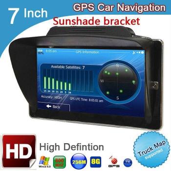 7 inch HD Truck Navigation Device with 800M FM, 8GB Storage, Latest Maps for Russia/Kazakhstan, Europe, USA & Canada, Australia