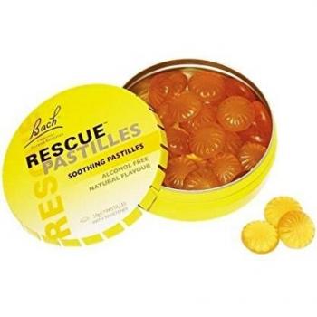 BACH RESCUE REMEDY PASTILLAS NARANJA SAUCO 50 GRS