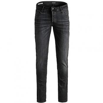 Jack & Jones Slim Fit Jeans JJIGLENN in schwarz