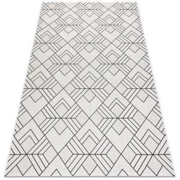 Geometric Pattern Flat Rug