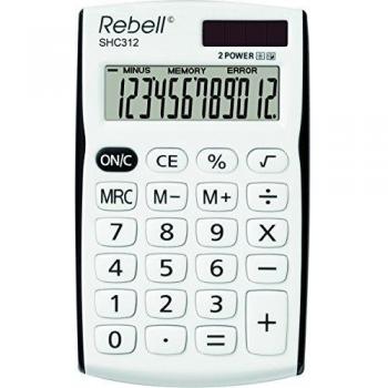 Rebell SHC312BK Calcolatrice Elettronica