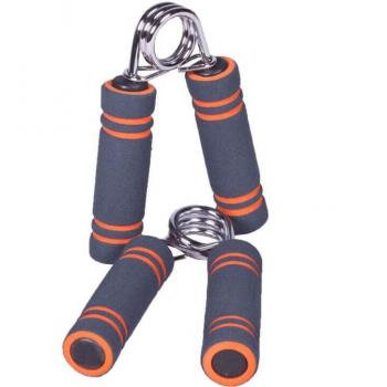 Ensemble Gorilla Sports ® Poignées – 2 Unités, Antidérapantes, Rondelles Chromées, Couleur Orange