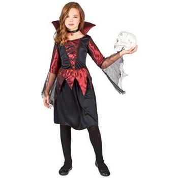 Éclat Nocturne : Tenue Vampire Satinée – JADEO – 7-9 ans