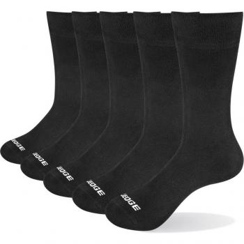 Chaussettes pour hommes YUEDGE, fibre de bambou, anti-odeurs, taille UE 39-47