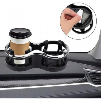 Montaje de vidrio “Dual Drink & Tech” para vehículos