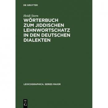 Wörterbuch zum jiddischen Lehnwortschatz in den deutschen Dialekten