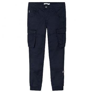 NAME IT Stoffhose Bamgo 13151735 Dunkelblau Regular Fit 170 Jungen