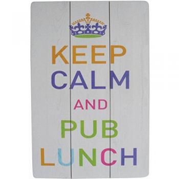 Holzschild Kneipen Lunch