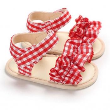 Sandalias de Lazo Plaid “Mini Explorer”