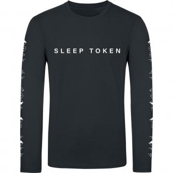 Veste T‑shirt manches longues Black – Sleep Token « Back to Eden », S-XXL, Homme