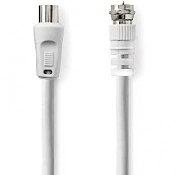 Coaxial Cavo Satellite 10 m Nedis F Maschio IEC