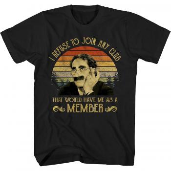 Vêtement homme femme citation Groucho Marx 01 M