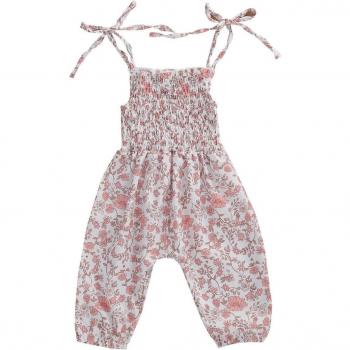 Mono de Tirantes Floral para Bebé
