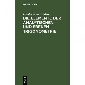 Didron: Elemente der analytischen und ebenen Trigonometrie