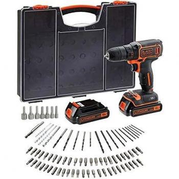 BLACK+DECKER BDC718AS2O-QW Perceuse-Visseuse 18V