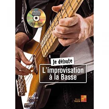 Basse Improvisée – 1 livre, 1 disque audio/vidéo – Play Music Publishing