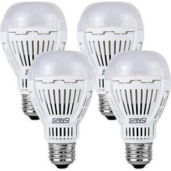 Lampadina E27 9W 3000K 900lm – SANSI Super Luminoso, Luce Calda