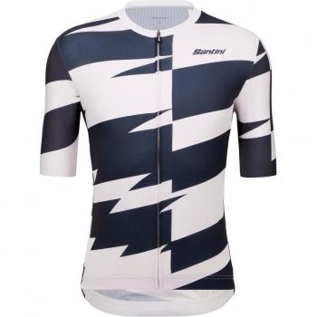 Maglia Santini Furia manica corta bianca