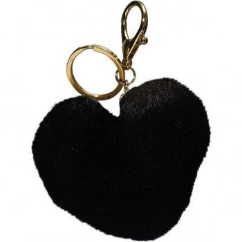Porte-clés Cœur Nocturne en peluche Draeger