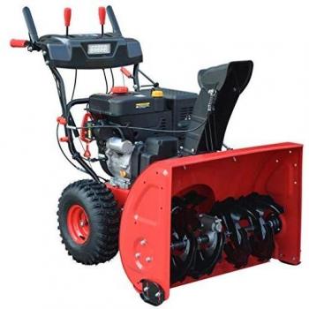 Zweistufige Schneefräse mit 11 PS und 302 ccm