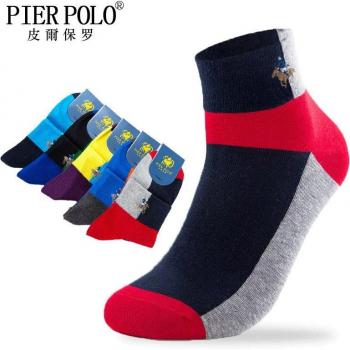 Calcetines al tobillo POLO, 5 pares, algodón, verano, para hombre