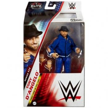 Mattel WWE Elite 25‑Articulation Tony Action Hero – Lifelike Features, Interchangeable Handset, 6″ D’Angelo Points