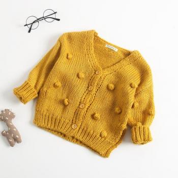 Pull cardigan bébé fille 1-3 ans – Style hivernal