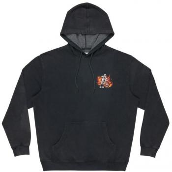 DCShoe Scarponi Felpa con Cappuccio Leading the Pack Nera Acid XL