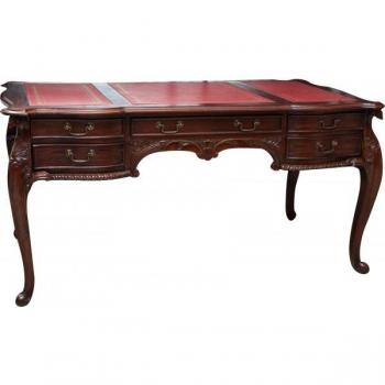 BISCOTTINI Classic Mahogany Desk W160xDP90xH75