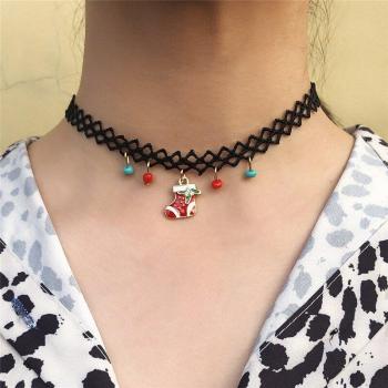 Collar Encaje Festivo para Ella