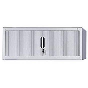 C+P Rollladen-Aufsatzschrank silber 450 x 1000 x 420 mm ohne Fachböden