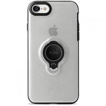 Capa Protectora Transparente PURO + Anillo Giratorio